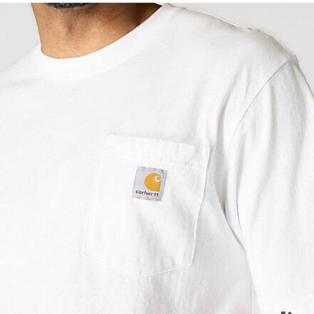 LOOSE FIT HEAVYWEIGHT SHORT-SLEEVE POCKET T-SHIRT - Picture 5 of 6